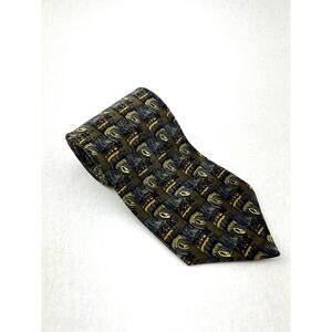 J. Garcia Men's Tie Tennis Shoe Escape Collection Ten Multi Color Gold Tone